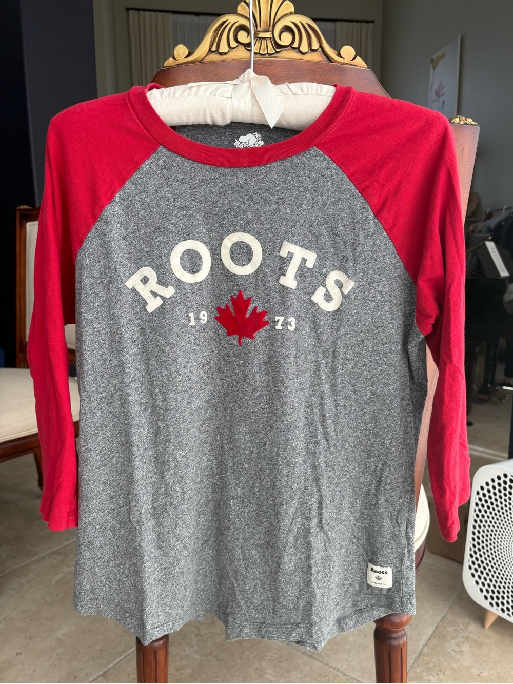 Women Roots baseball tee